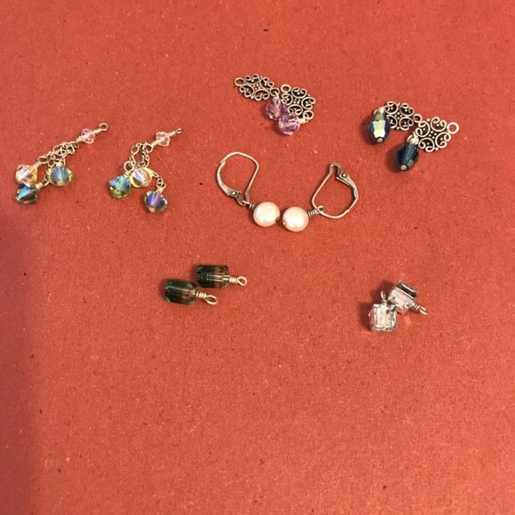 Silver Earring set - Picture 2 of 3